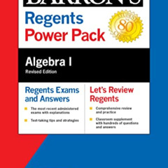 [Read] EBOOK 💗 Regents Algebra I Power Pack Revised Edition (Barron's Regents NY) by