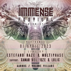 QZE - Immense Festival Warm - Up - Volume Village 01 - 04 - 23 live mixed