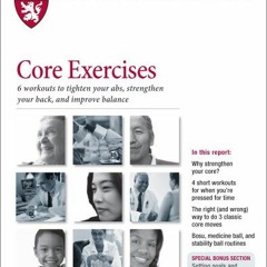 [PDF] ❤️ Read Harvard Medical School Core Exercises: 6 workouts to tighten your abs, strengthen