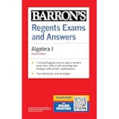 [PDF] Regents Exams and Answers: Algebra I, Fourth Edition (Barron's Regents NY) by Gary M.