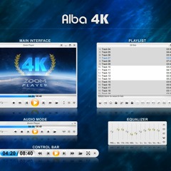 Zoom Player - Alba 4K Skin [cheat]