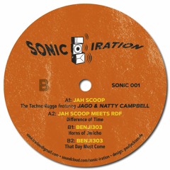 SONIC IRATION 001 A2 - JAH SCOOP MEETS RDF - DIFFERENCE OF TIME - PREVIEW