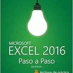 Open PDF Excel 2016 Paso a Paso: (Actualización Constante) (Spanish Edition) by Handz Valentin