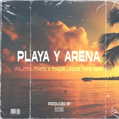 (FREE) Paloma Mami x Major Lazer Type Beat 2022 - "Playa y Arena" | Reggaeton Instrumental