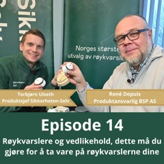 Røykvarslere og vedlikehold, dette må du gjøre for å ta vare på røykvarslerne dine
