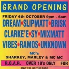 DJ Unknown & MC Sharkey MC Marley @ Fusion - 'Grand Opening' - Rhythm Station (06/10/1995)