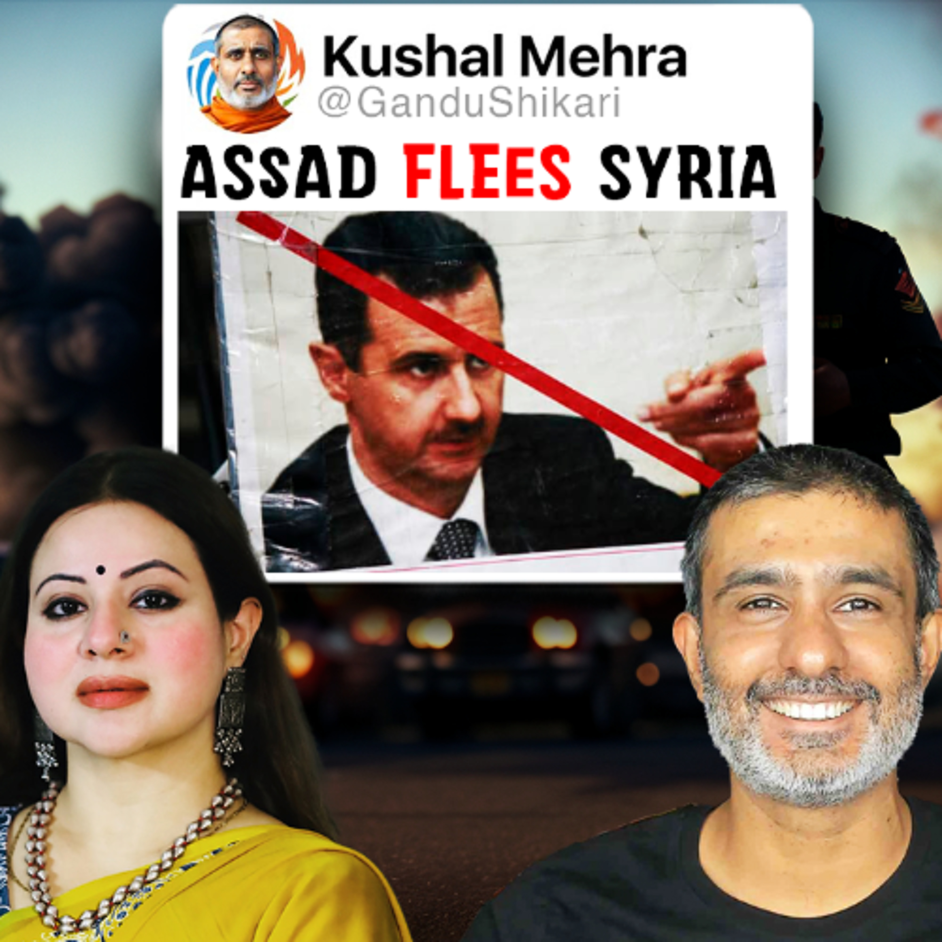 Assad Flees Syria episode artwork