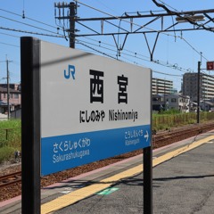 西宮-快速野洲行き(島本～向日町臨時通過)