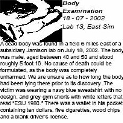 2002 07 18 - Body examination