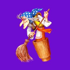 Баба Яга. Українська Народна Казка