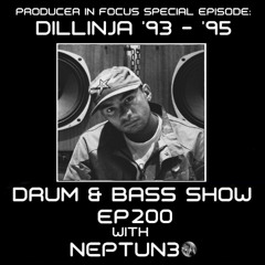 DILLINJA ('93-'95)-Drum & Bass Show Ep200 (Producer In Focus Series)