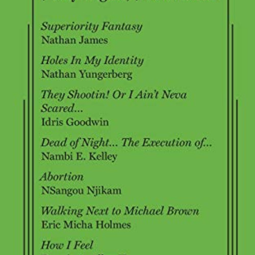 FREE KINDLE 📄 The New Black Fest's Hands Up: 7 Playwrights, 7 Testaments by  Nathan