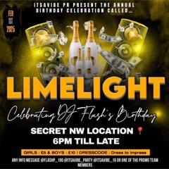Live @ LIMELIGHT - FLASH BIRTHDAY PARTY - WARM UP