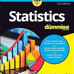 *% Statistics For Dummies (For Dummies (Lifestyle)) READ / DOWNLOAD NOW