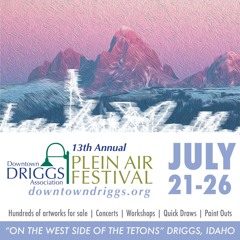 Plein Air Festival happening in downtown Driggs
