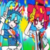 Скачать видео: メズマライザ Mesmerizerー Hatsune Miku 初音ミク・Kasane Teto重音テト