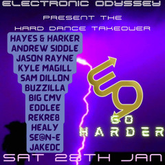 RUAR Radio Go Harder / Electronic Odyssey HEALY Guest Mix (Hard Techno&Hard Dance) 28.01.2023
