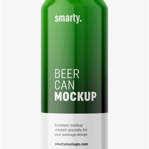 Aluminum Can Mockup Free Kostenlos Downloaden