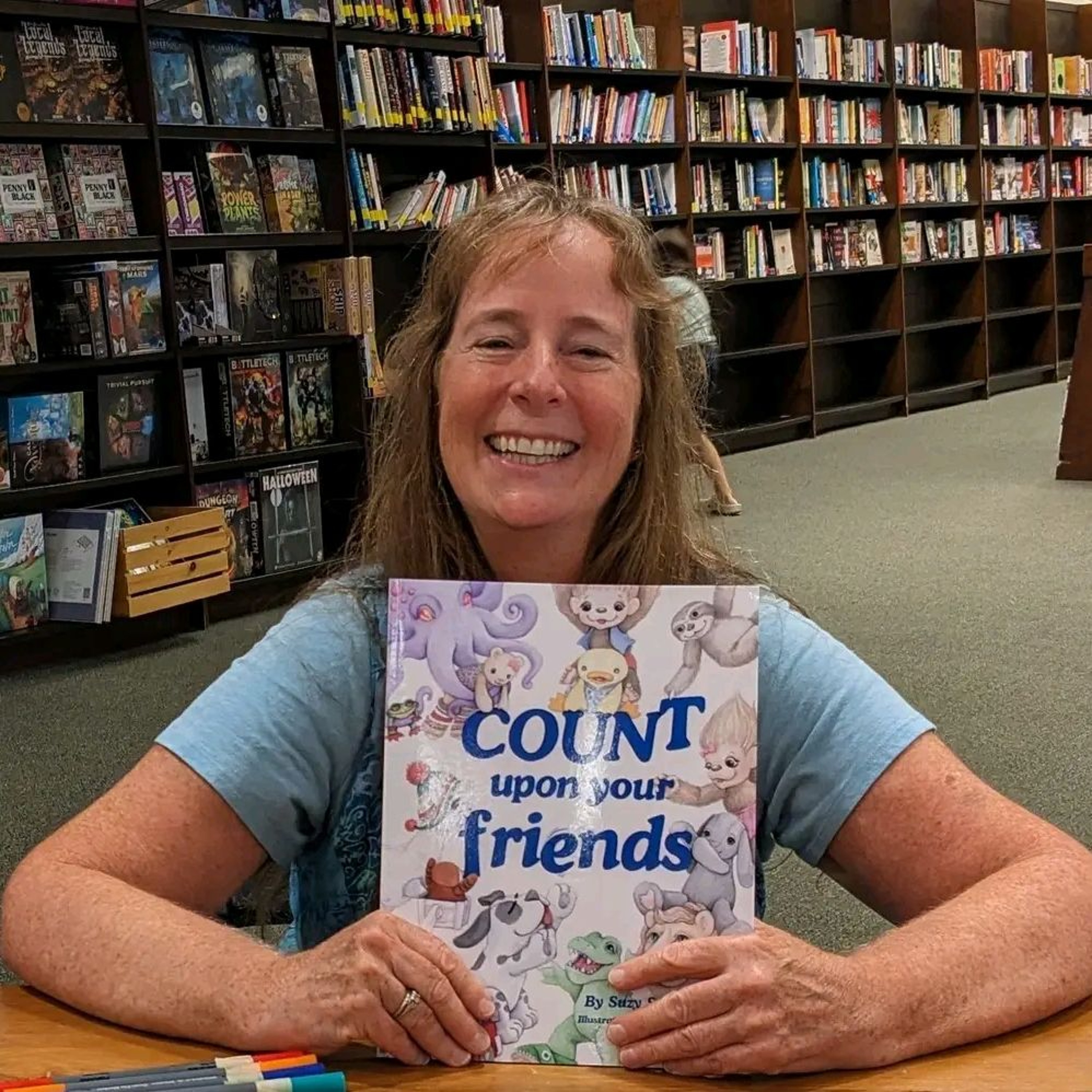Middleton children's author, educator and "math interventionist" Suzy Scudder