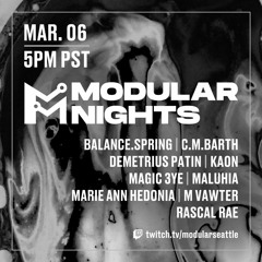 LIVE: ModularNights March 2021 - KAON
