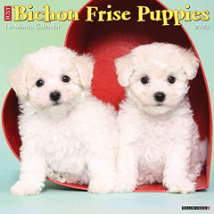 Read EBOOK 🖋️ Just Bichon Frise Puppies 2023 Wall Calendar by  Willow Creek Press [E