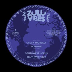 NOW AVAILABLE - 750 copies - Rapha Pico/Benyah - Check Yourself/Southwest Horns 12"