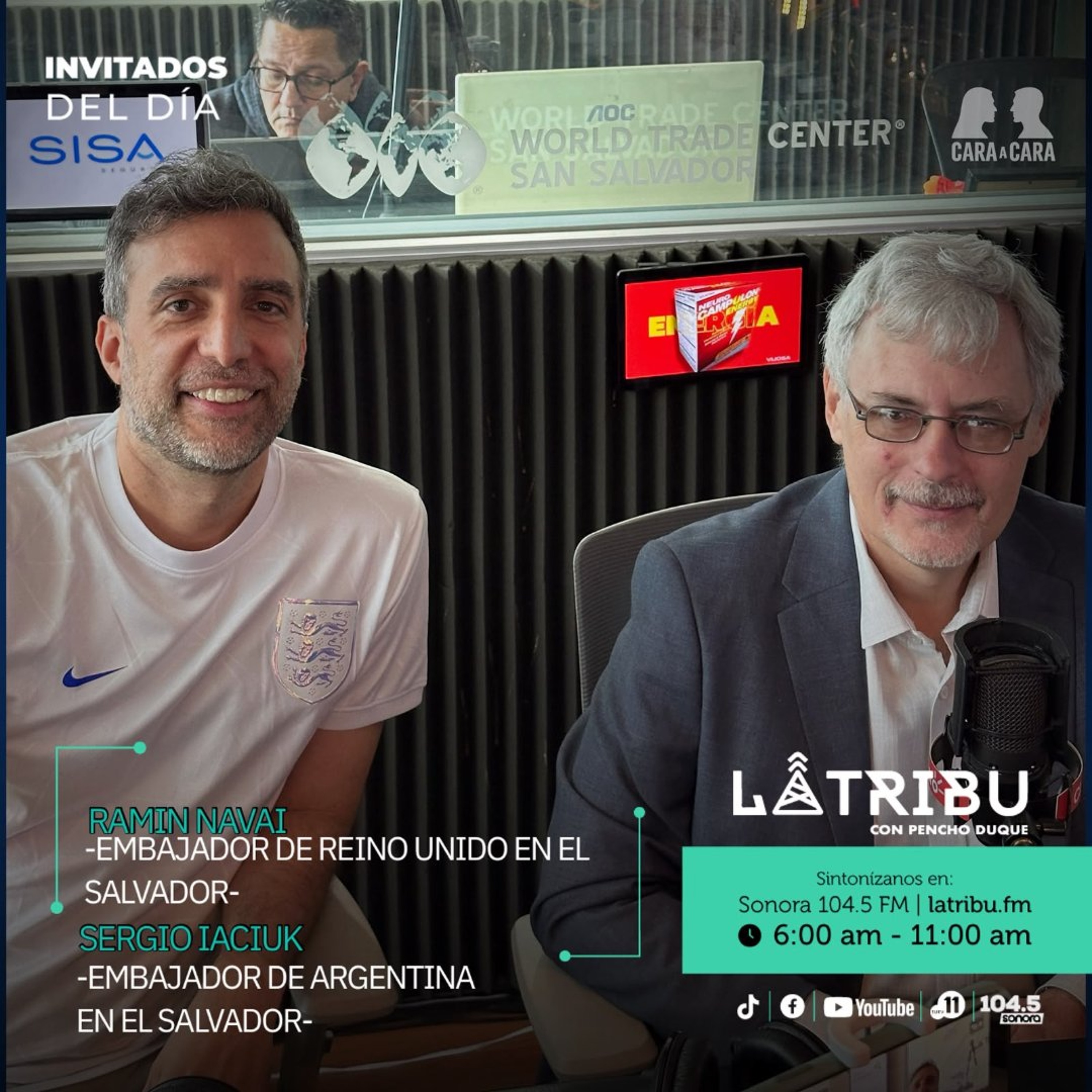Ramin Navai y Sergio Iaciuk - Embajadores
