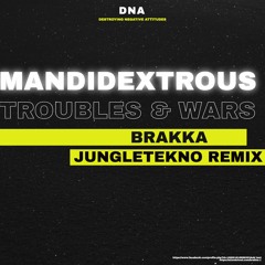 MANDIDEXTROUS // TROUBLES & WARS - BRAKKA REMIX - AMEN4TEKNO RECORDINGS