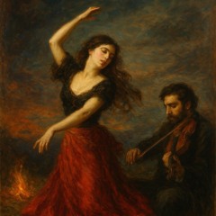 رقصة الغجر ( لحن حزين على الكمنجات)