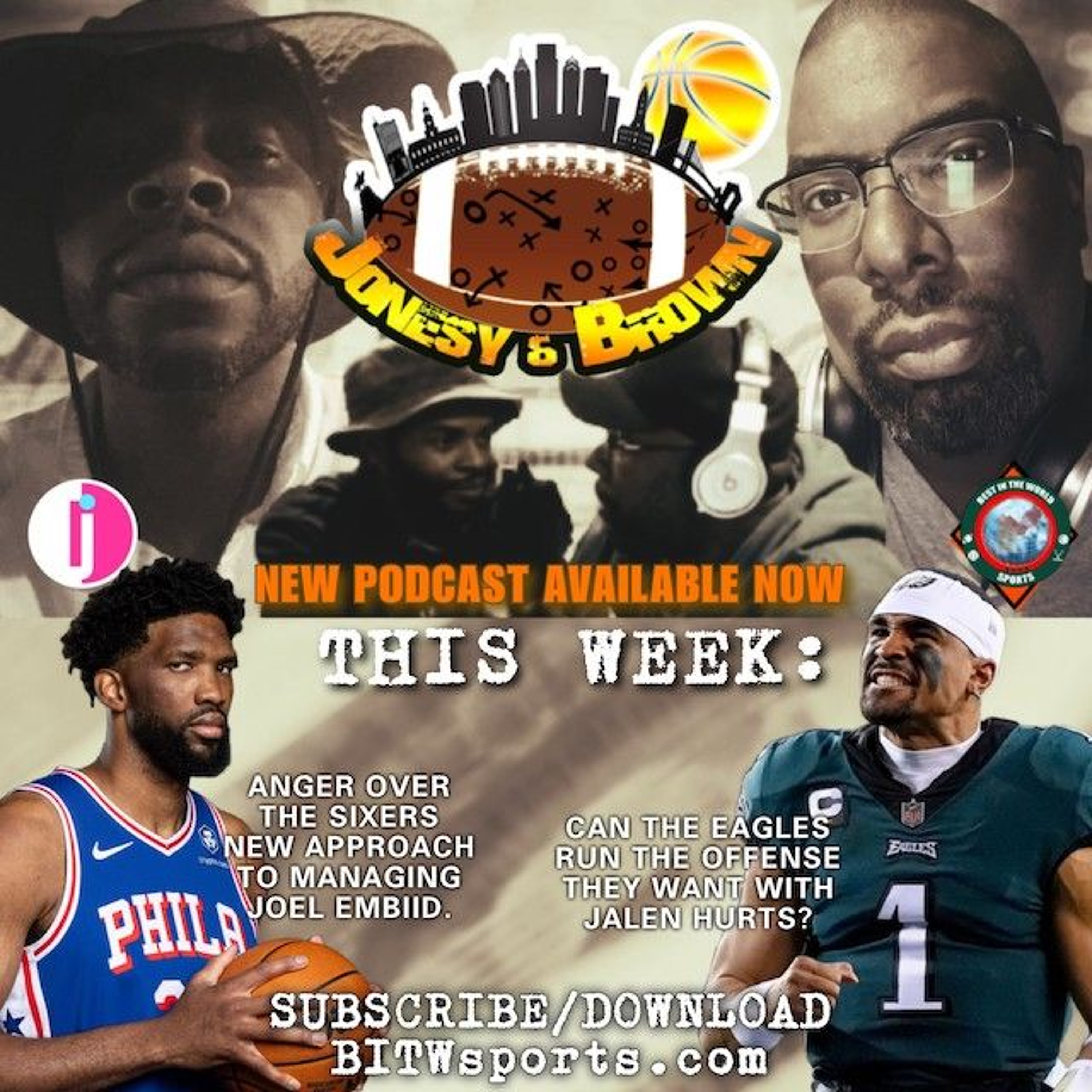 Jonesy & Brown Ep. 81 Talking Sixers, Eagles, Phillies, & More episode artwork