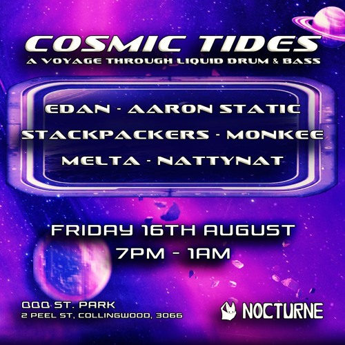 DJ Set At Cosmic Tides - A Voyage Through Liquid Drum & Bass - 16 Aug 2024
