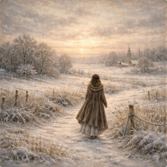 Frozen Fields at Dawn