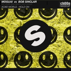 Moguai vs Bob Sinclar - ACIIID World, Hold On (ch00n Mashup)