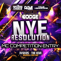 NYE RESOLUTION MC COMP ENTRY - CODGE