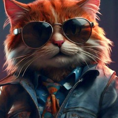 Cool Cat In Shades