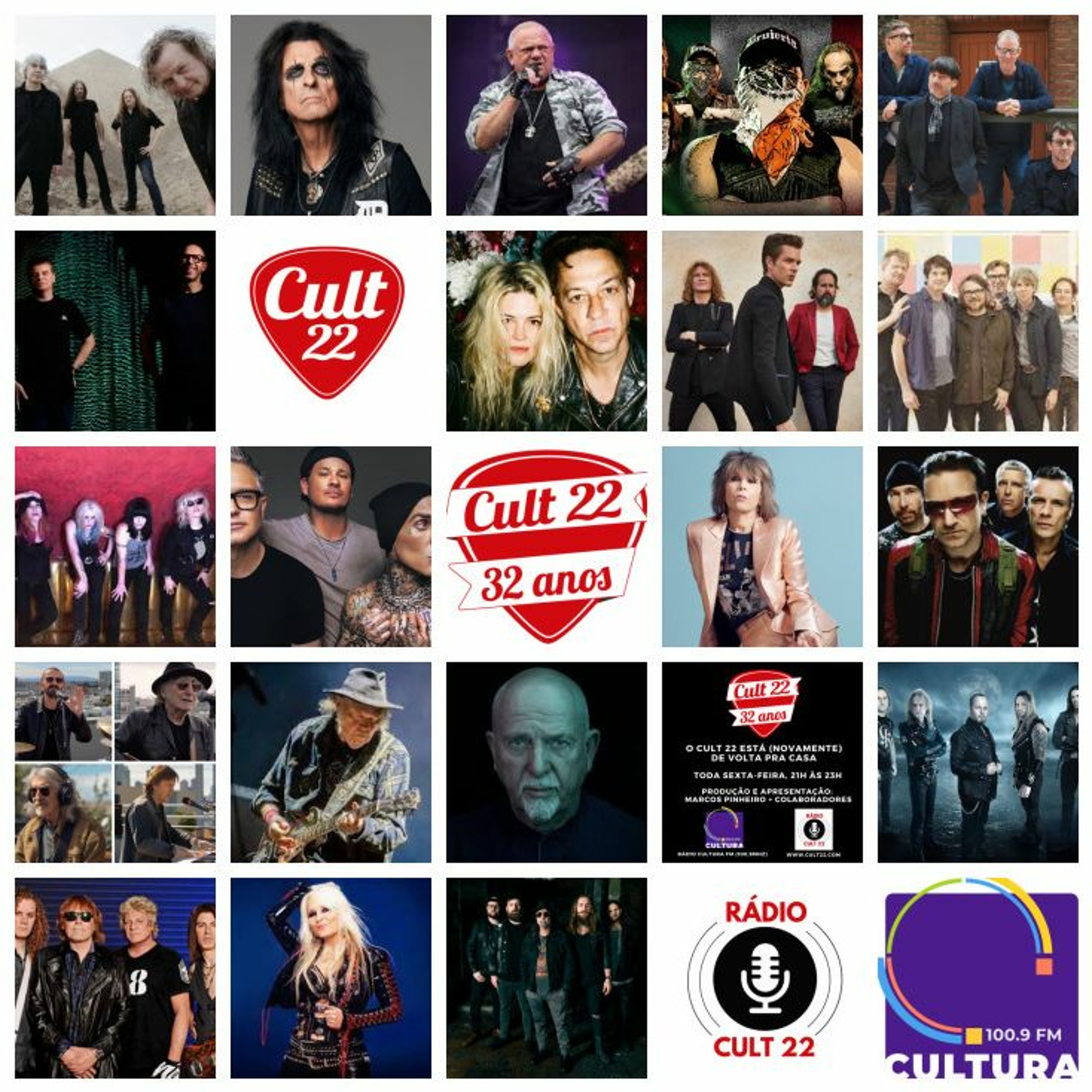 Cult 22 - Rock e Pop sem discriminação