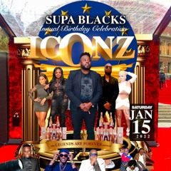 Icons Supa Blacks Birthday Bash Orlando Florida (Black Roze/DJ Bread/Bishop Escobar/DJ Principal)
