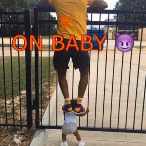 on baby
