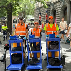 Clean team and garden gurus on patrol across the city