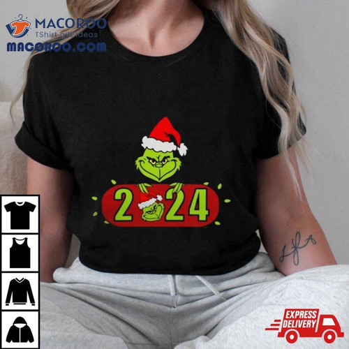 Stream Christmas Grinch 2024 Family Matching T Shirt by macoroo