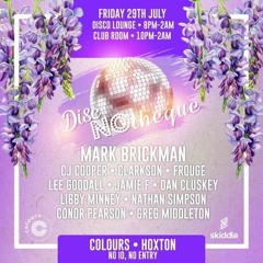 Nathan Simpson - Discnotheque @ Colours Hoxton - 29-07-2022