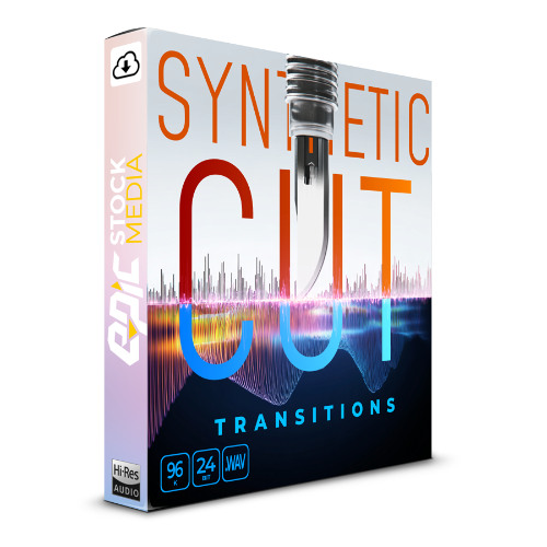 Synthetic Cut Transitions - Motion Graphic Next Page Sound Effects