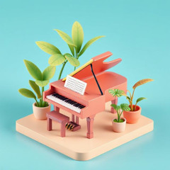 I'M A PIANO MIX