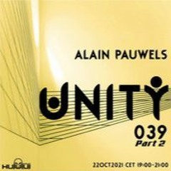 Alain Pauwels Guest Mix For UNITY Radio - 22 October 2021