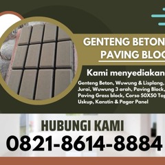 Paving Block Lubang  Tahan Lama, Tahan Cuaca