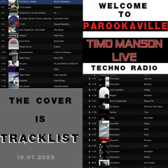 Timo Manson Live @ Techno Radio - Welcome To Parookaville Podcast