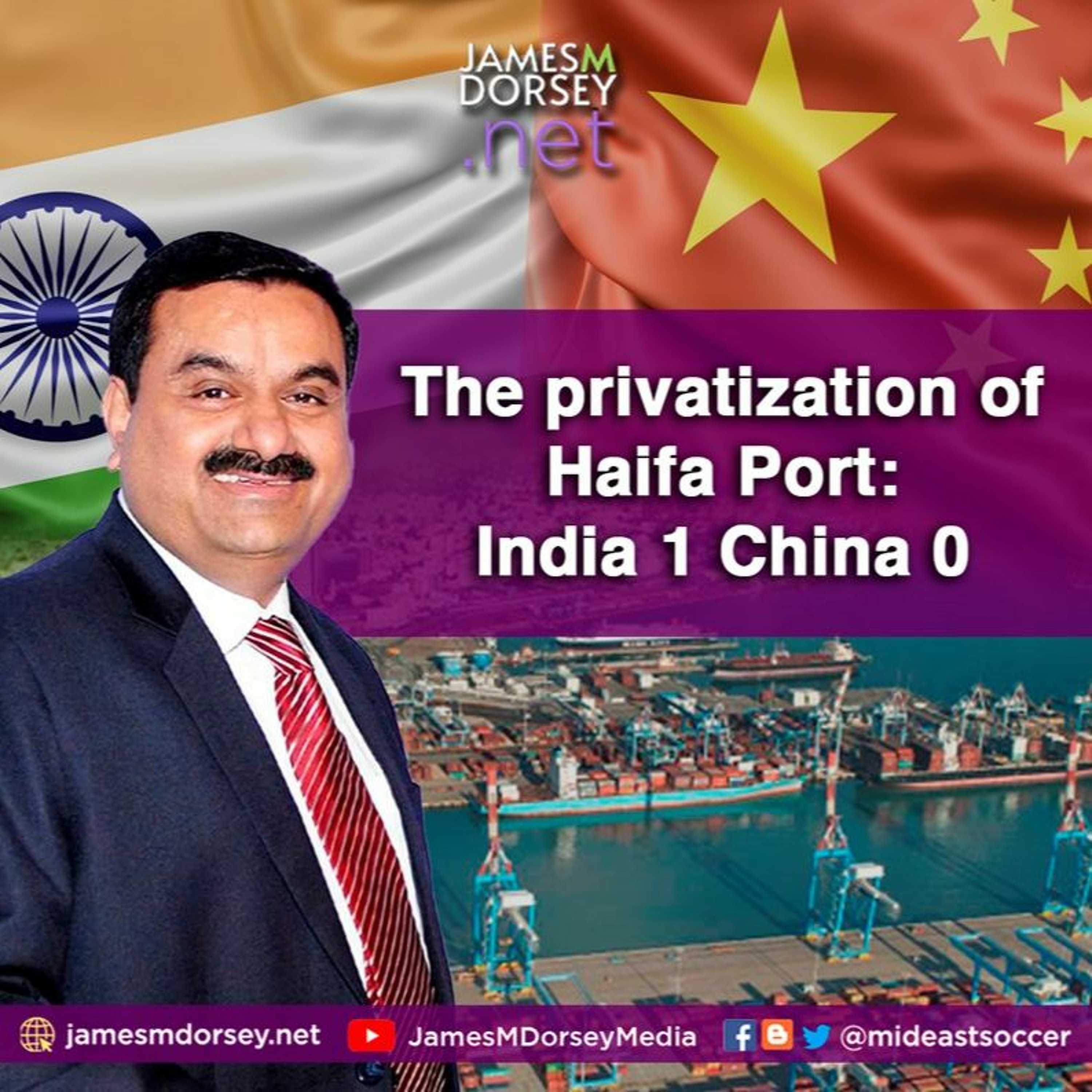 The Privatization Of Haifa Port India 1 China 0