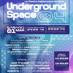 Underground Space 04 Event Livestream (80's R&B DJ set)