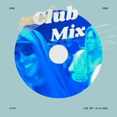 Club Tech House Mix - Just Connor - IYKYK 10-19-2025
