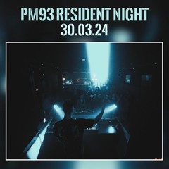 156 BPM Hardtechno Set @PM93 Resident Night